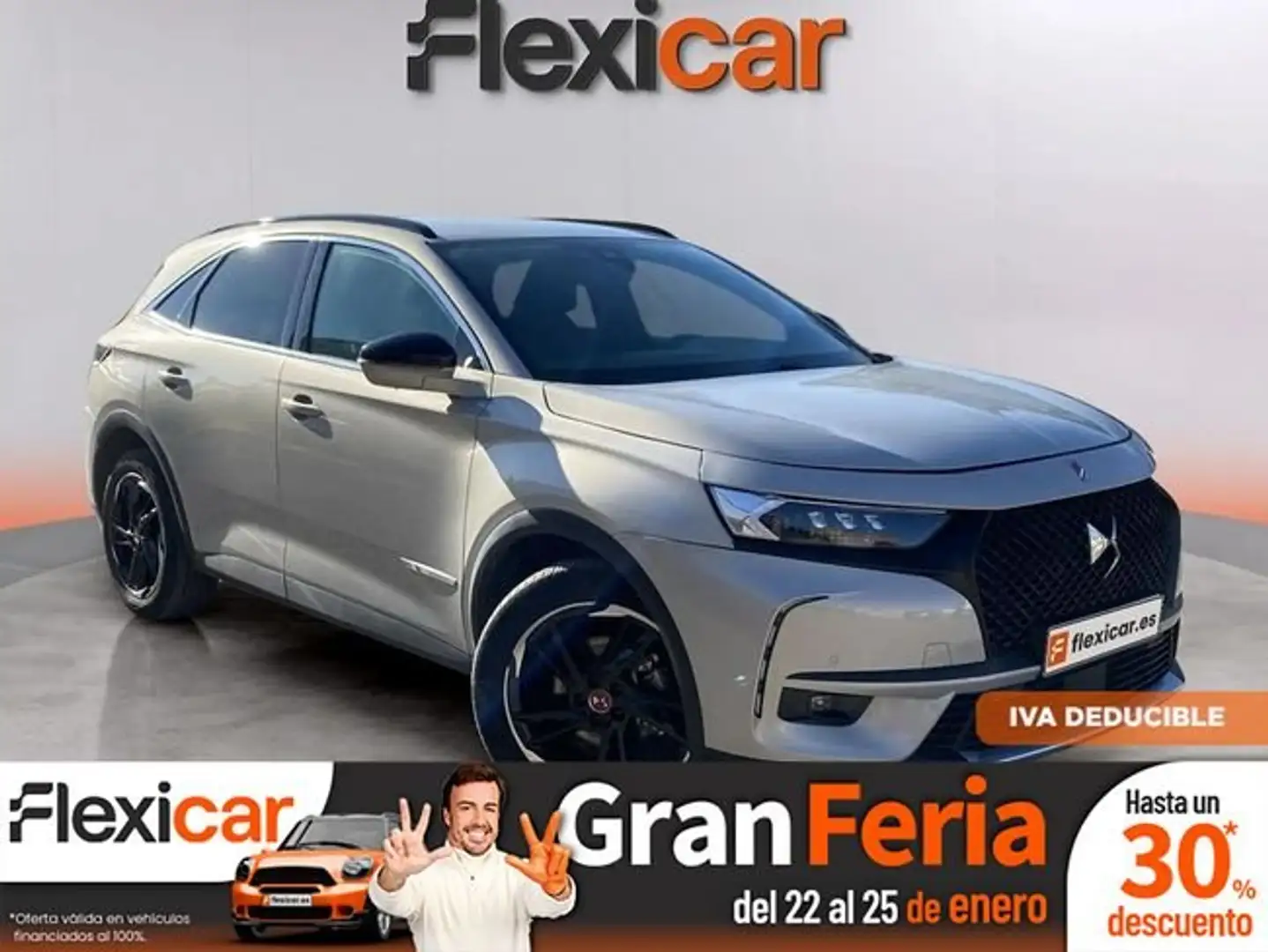 DS Automobiles DS 7 Crossback BlueHDi+DE+96kW+%28130CV%29+AT.+PERF.LINE Beige - 1