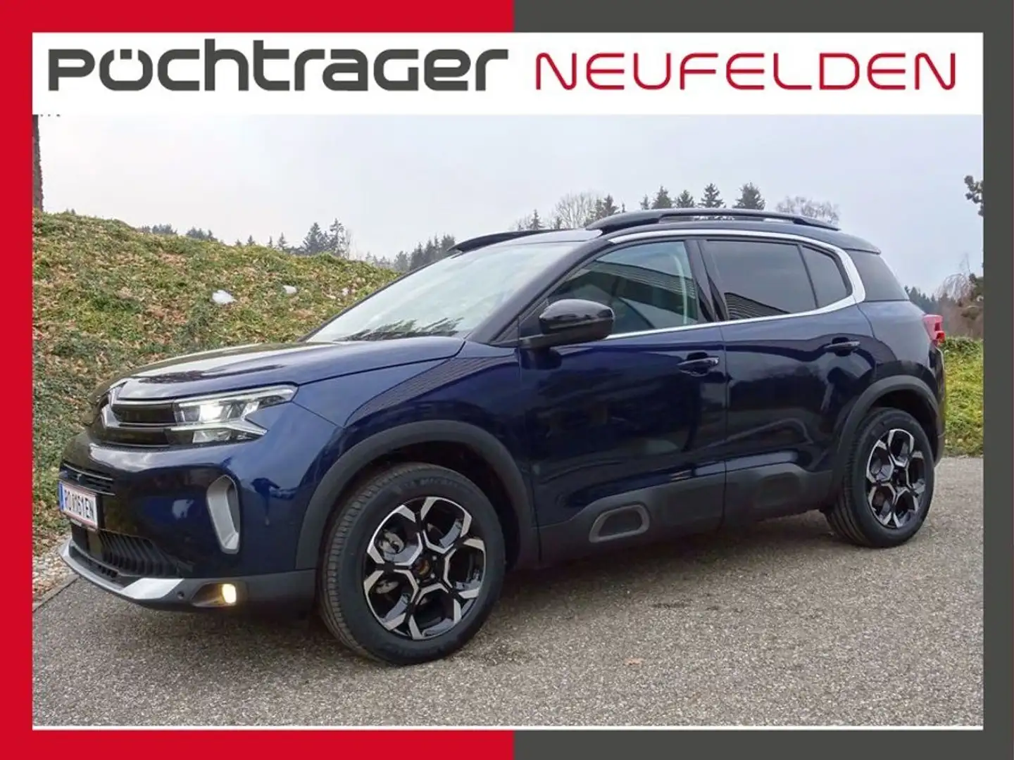 Citroen C5 Aircross Max BHDi 130 EAT8 Blau - 1