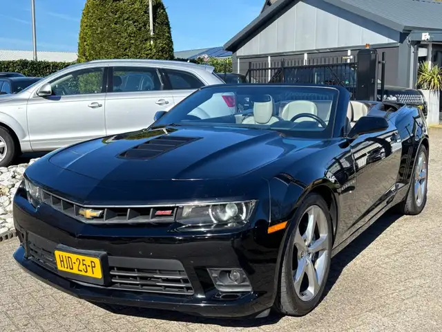 Chevrolet Camaro Convertible 6.2 V8 SS Automaat Zwart 2014 Faceift