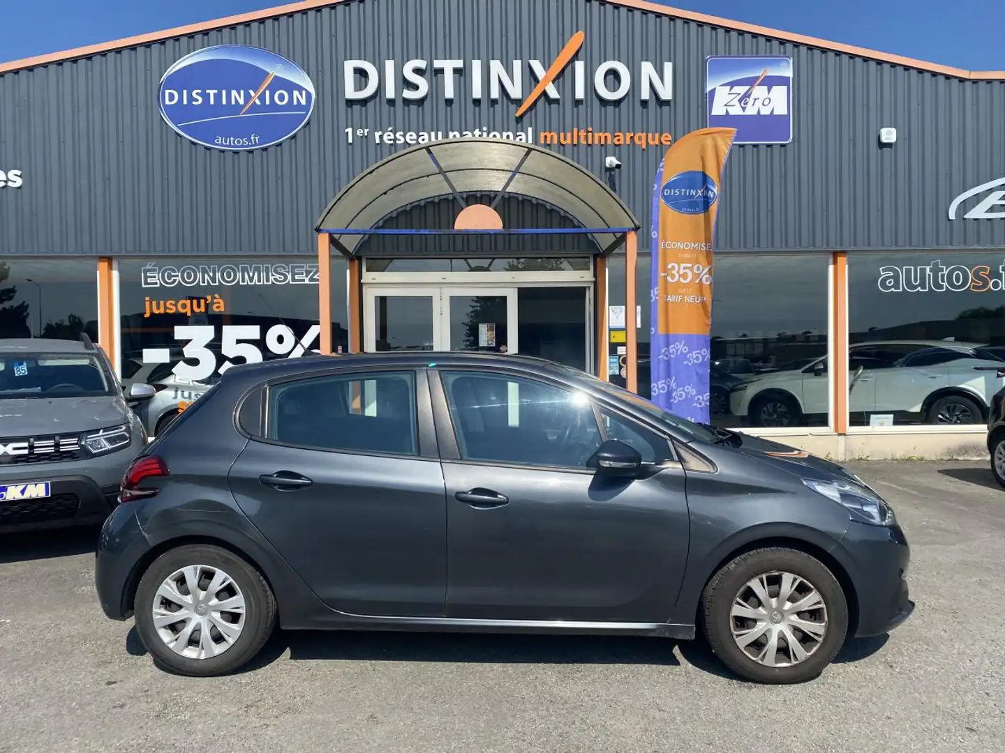 Peugeot 208 1.0i 12V - 68 - ACTIVE GPS Gris - 2
