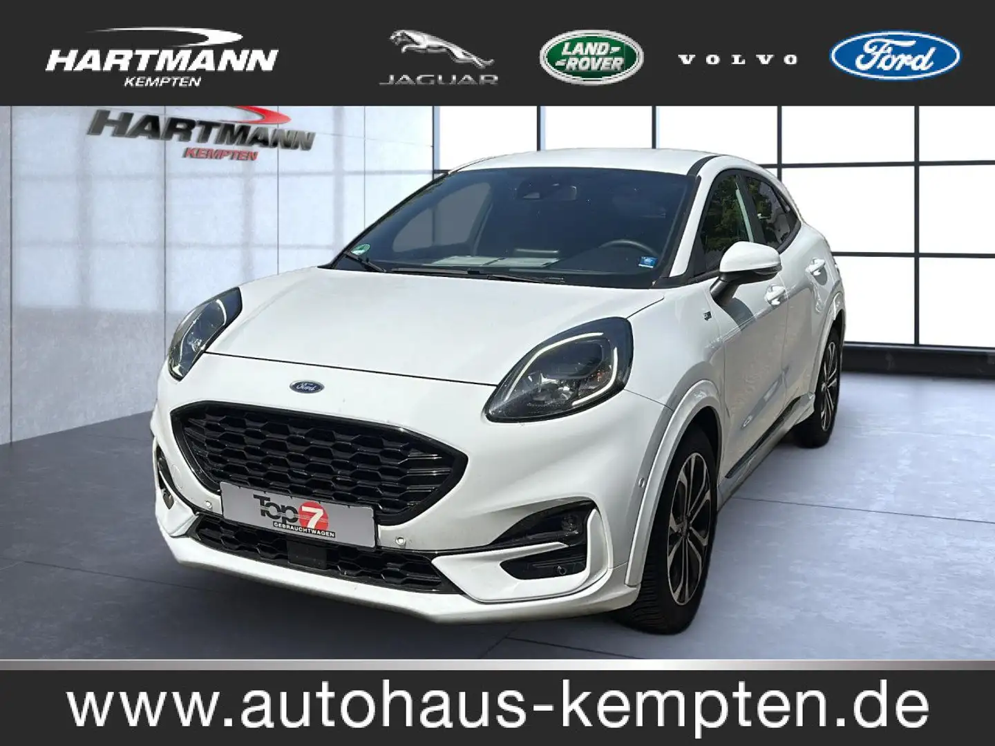 Ford Puma ST-Line Bluetooth Navi LED Klima Einparkhilfe Weiß - 1