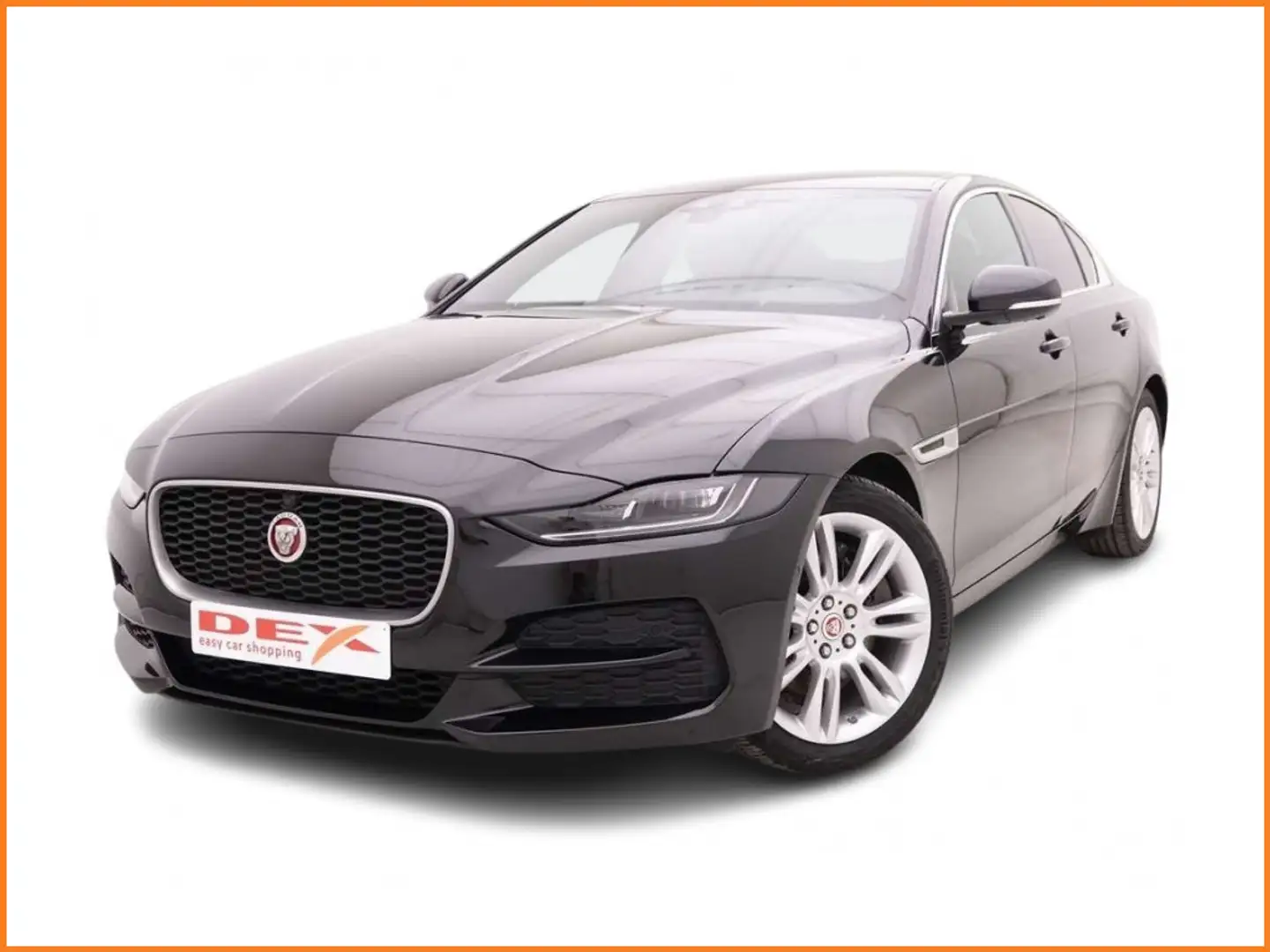 Jaguar XE P250 AT S + GPS Pro Touch 10 + Head Up + Leather + Zwart - 1