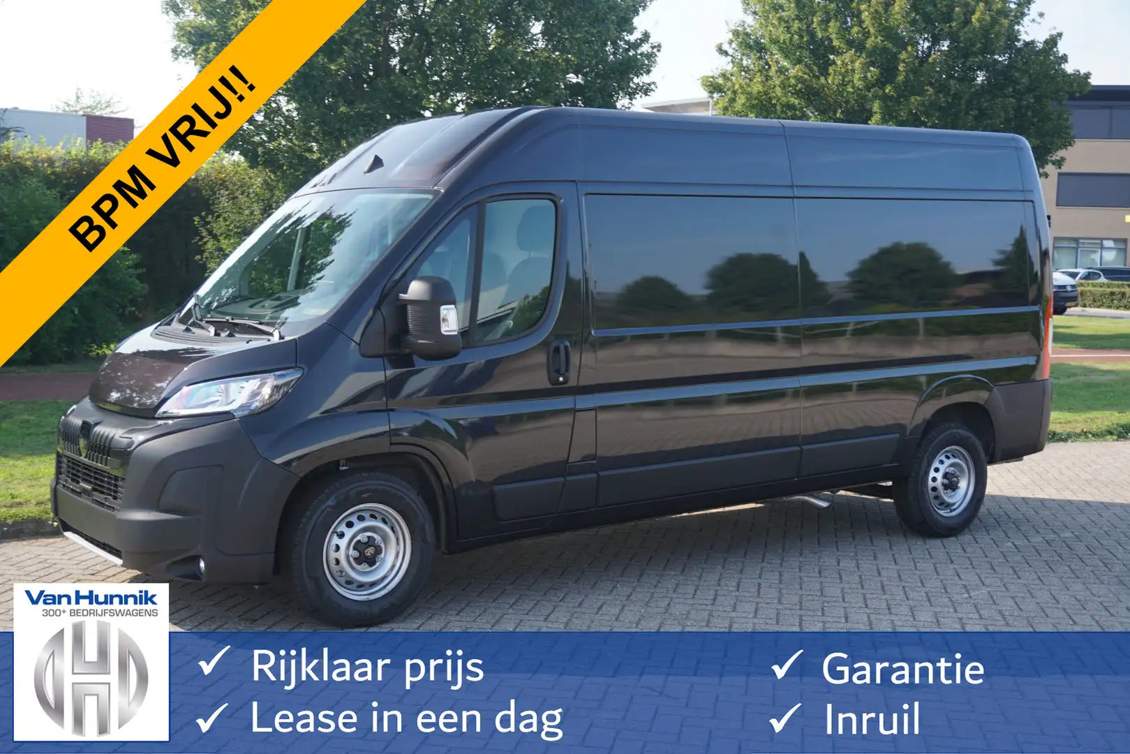 Peugeot Boxer 35+ Heavy 2.2HDI 180PK EAT8 Automaat L3H2 BPM VRIJ Noir - 1