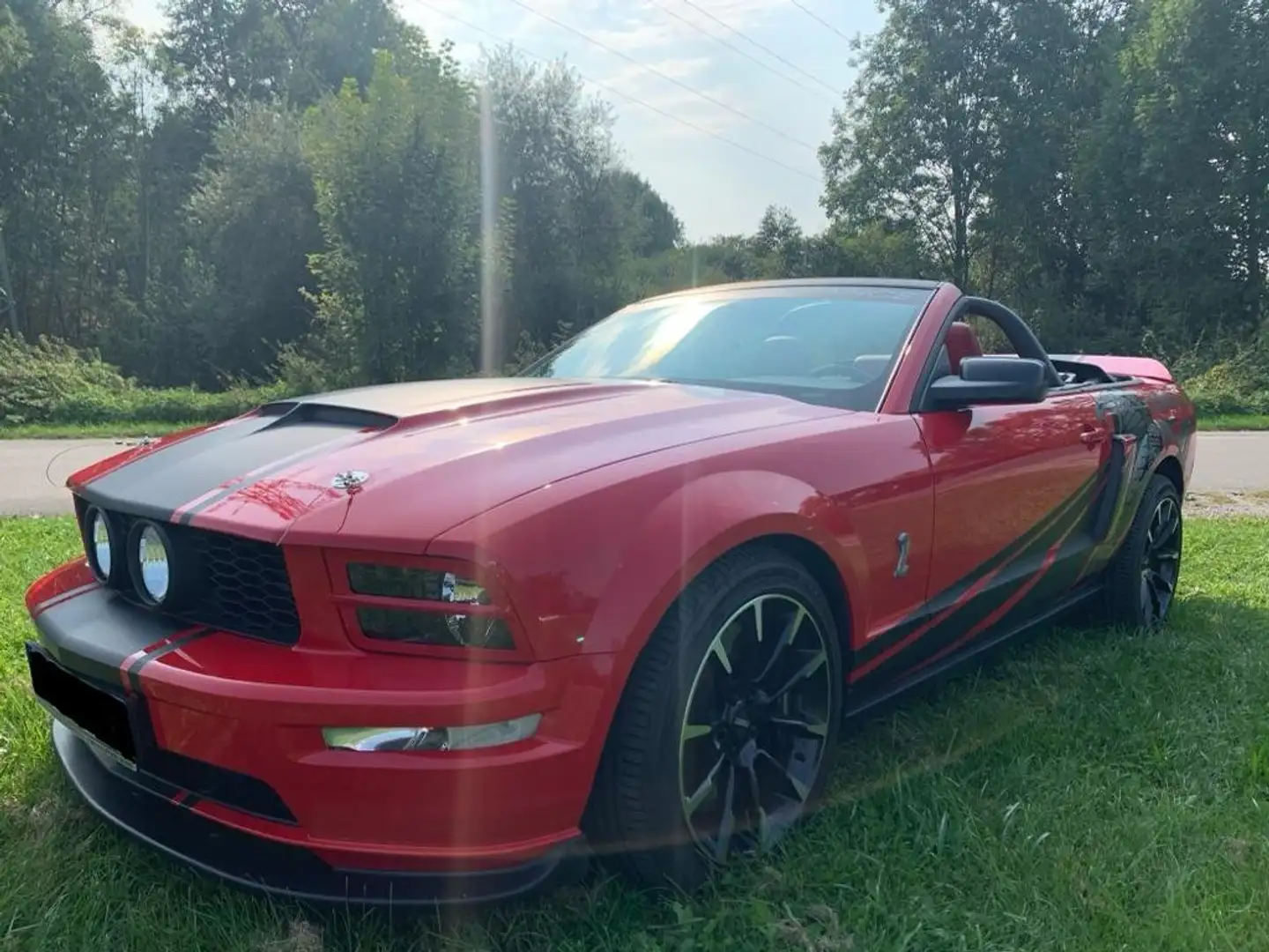 Ford Mustang Cabrio V8 Aut. GT Shelby Cobra Jet 540 PS Rot - 1