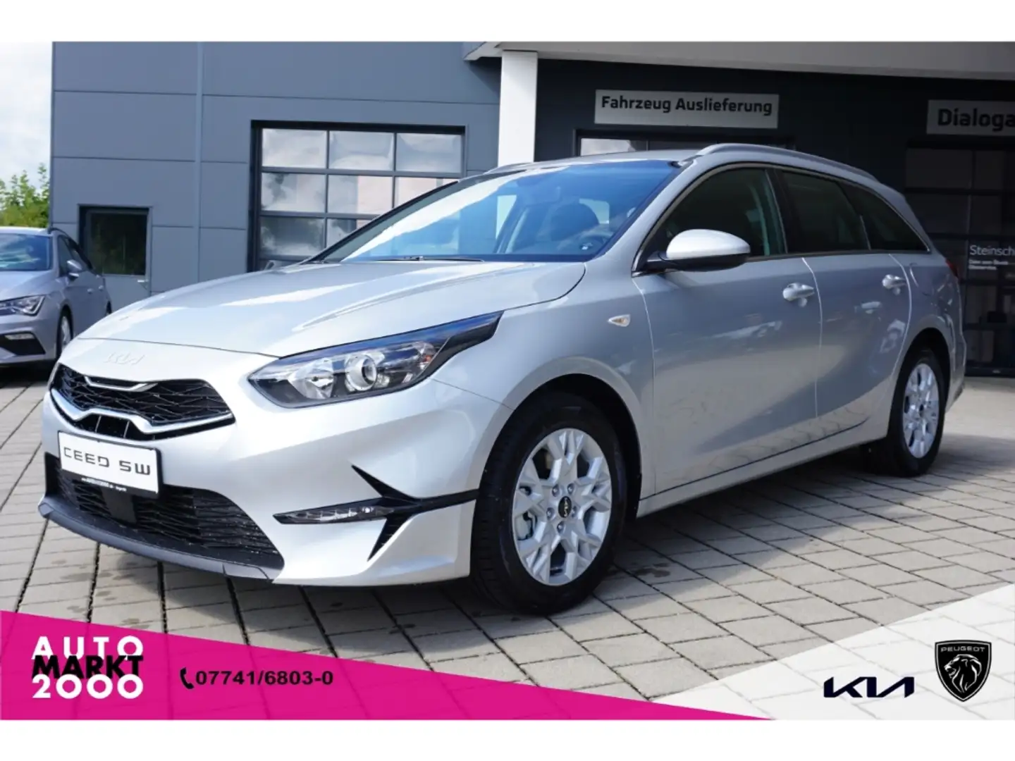 Kia Ceed SW / cee'd SW 1.5T 140 Vision DCT7 Navi Indukt. SHZ PDC Silber - 1