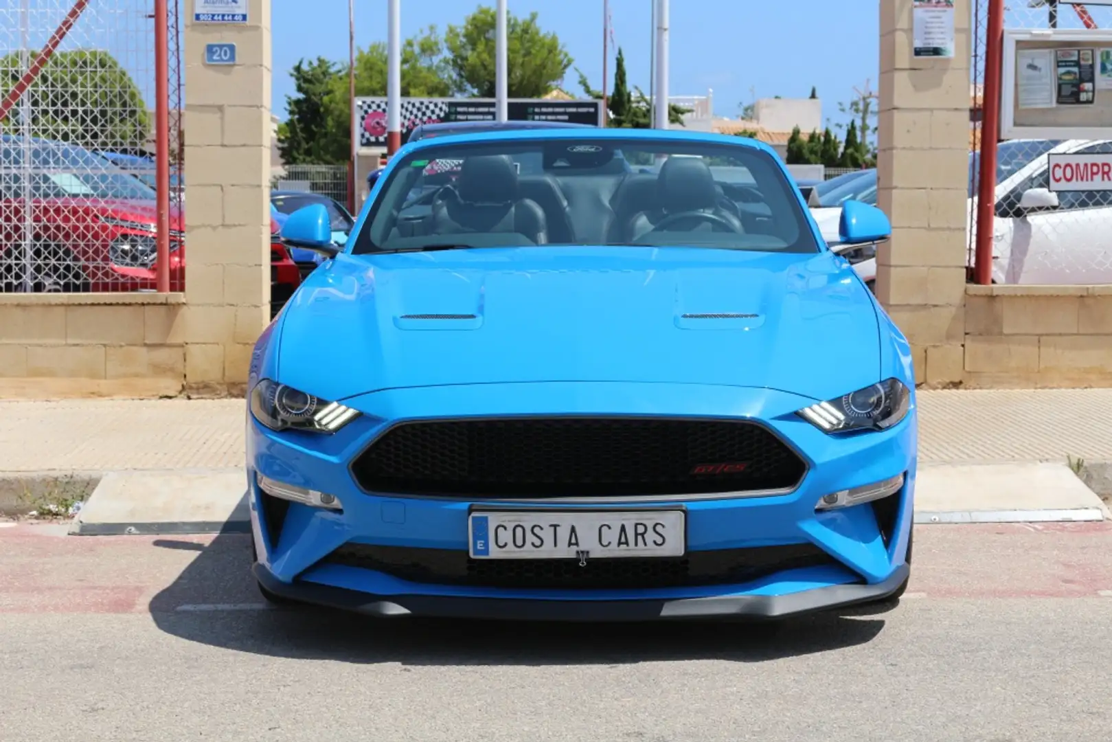Ford Mustang Convertible 5.0 Ti-VCT GT Aut. Bleu - 2