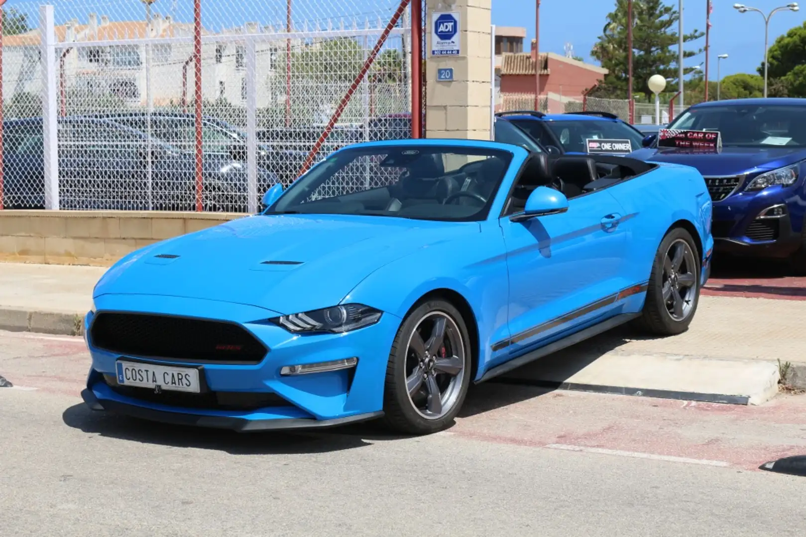 Ford Mustang Convertible 5.0 Ti-VCT GT Aut. Bleu - 1