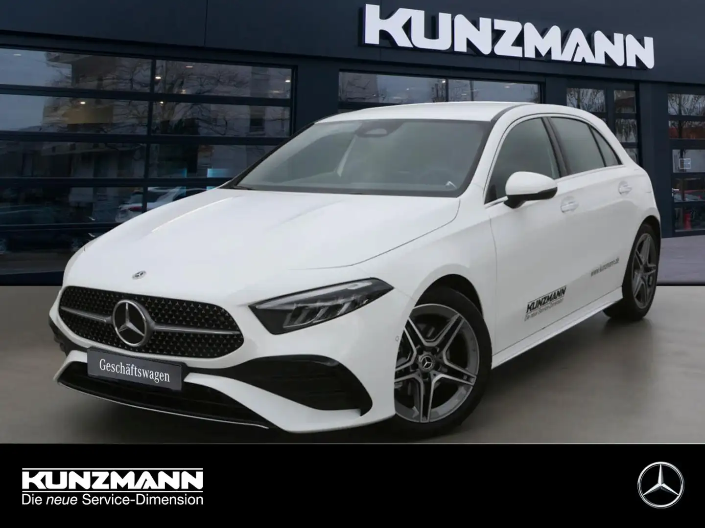 Mercedes-Benz A 180 AMG Distronic KeylessGo Kamera SpurH AHK Weiß - 1