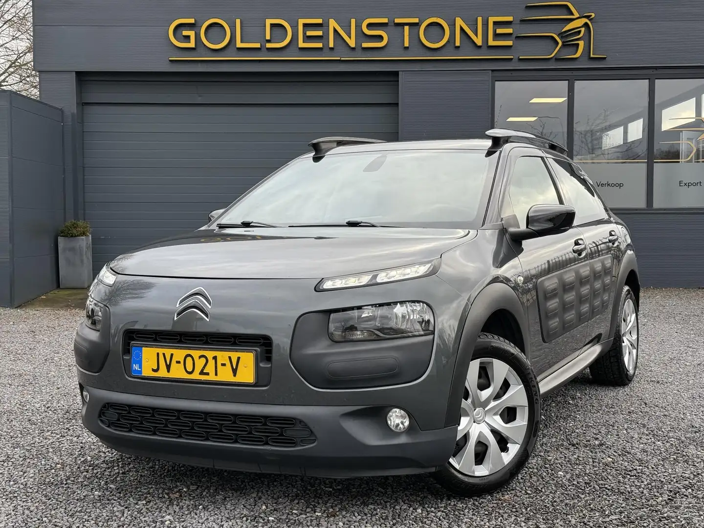 Citroen C4 Cactus 1.2 PureTech Feel 2e Eigenaar,Navi,Trekhaak,Clima, Grijs - 1