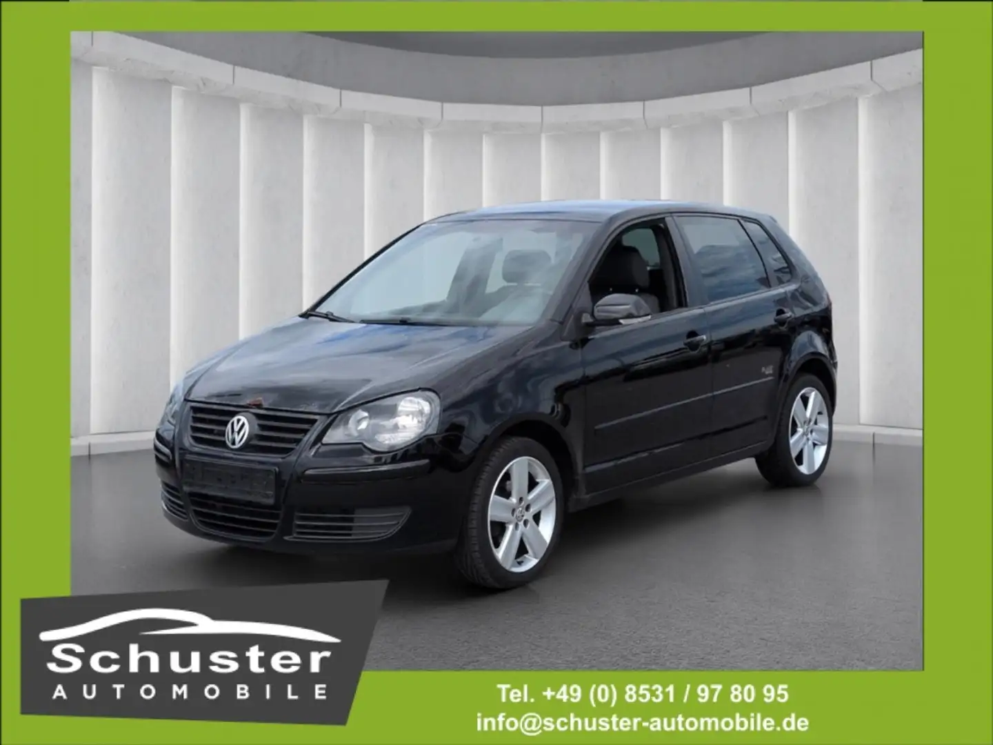 Volkswagen Polo IV Black Edition 1.2*Klima 16*Alu CD-Radio Schwarz - 1