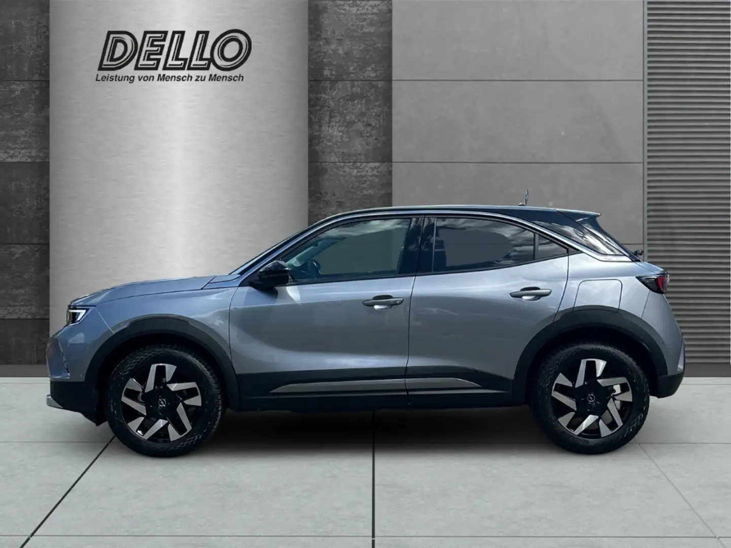 Opel Mokka Elegance 1.2T Navi LED Rückfahrk. Sitzhzg. Klimaau Grau - 2