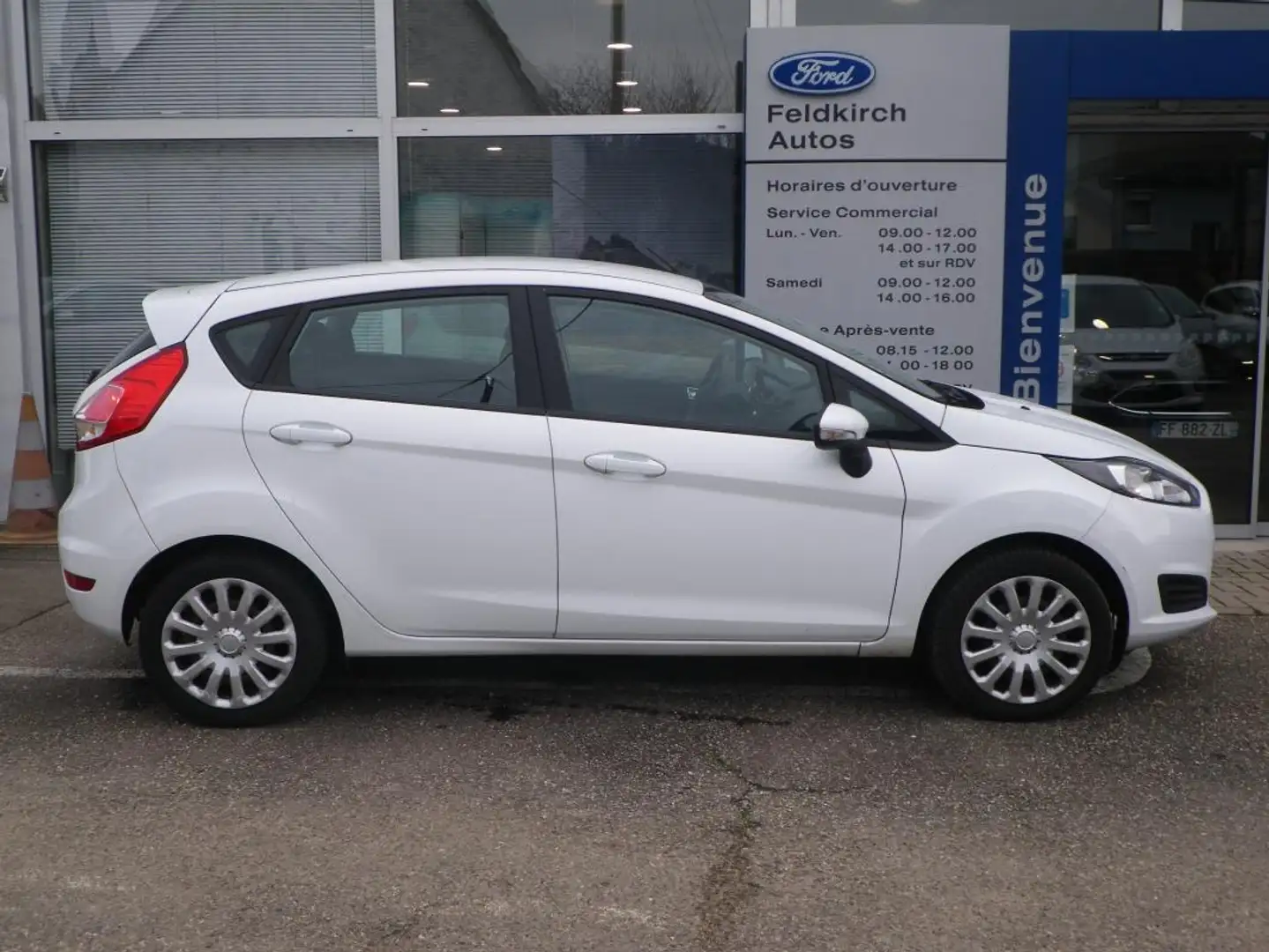 Ford Fiesta 1.0 ECOBOOST 100 BV5 EDITION 5P / E85 Blanc - 2
