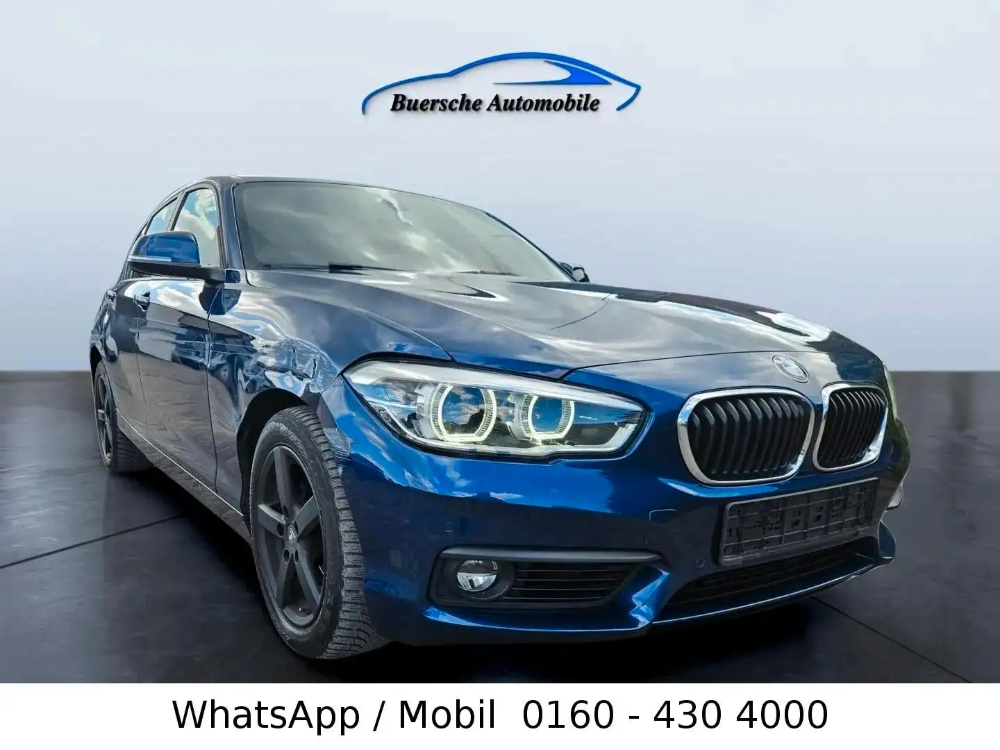 BMW 118 Baureihe 1 Lim. 5-trg. 118 i  Navi Automatik Blu/Azzurro - 1