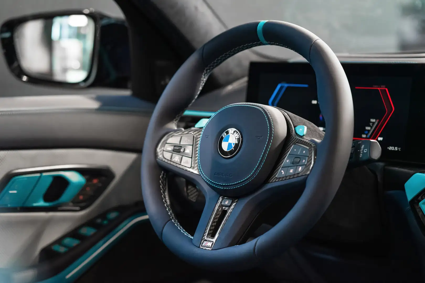 BMW M3 Touring Comp. M xDrive *Unikat*Exklusiv* Синій - 2