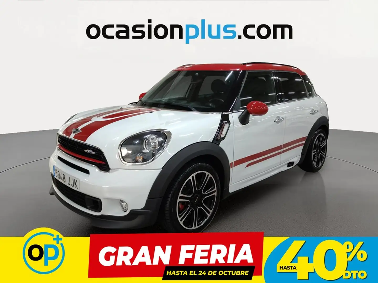 MINI John Cooper Works Countryman ALL4 AUT. Blanco - 1