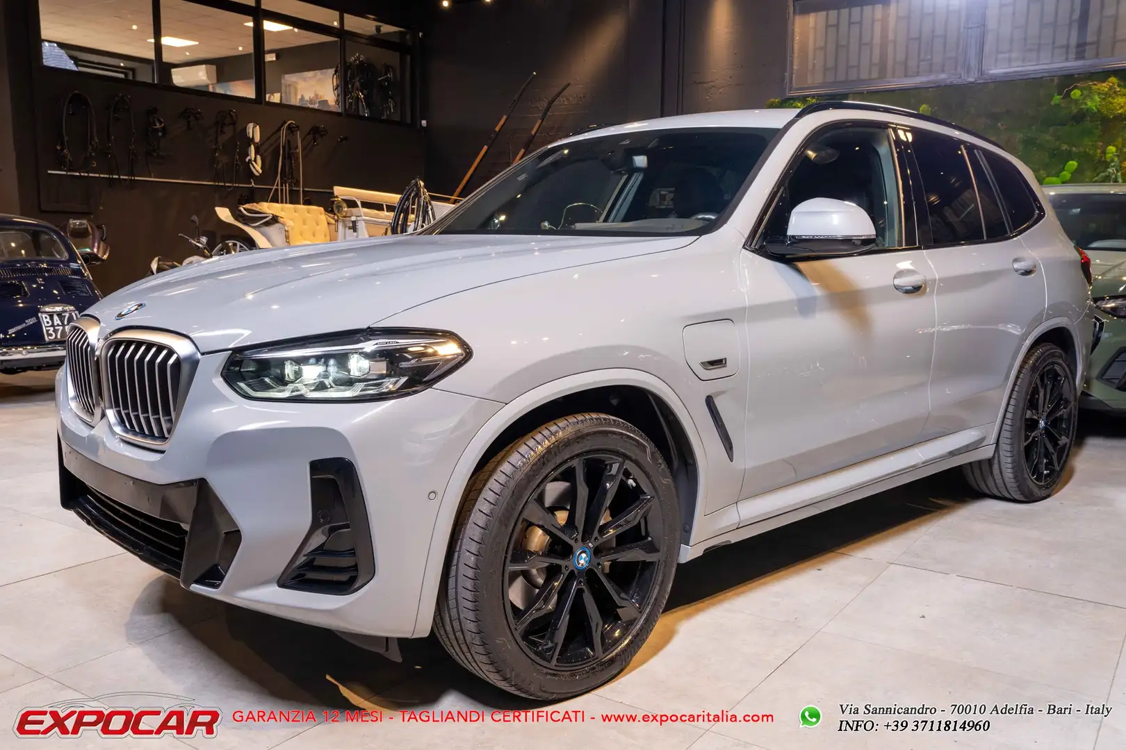 BMW X3 xdrive30i mhev 48V Msport auto Grau - 2
