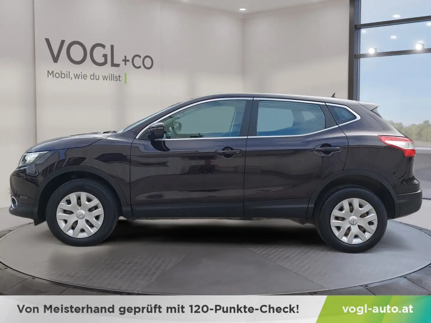 Nissan Qashqai 1,6 Acenta 4x4 Violett - 2