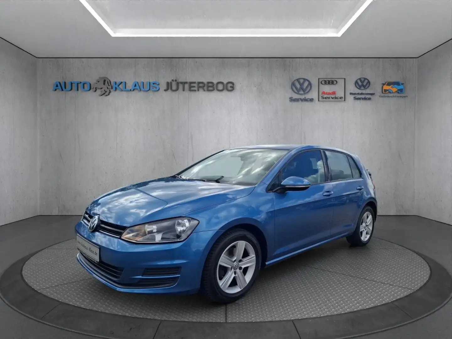 Volkswagen Golf VII 1.2 TSI Comfortline+Climatronic Bleu - 2