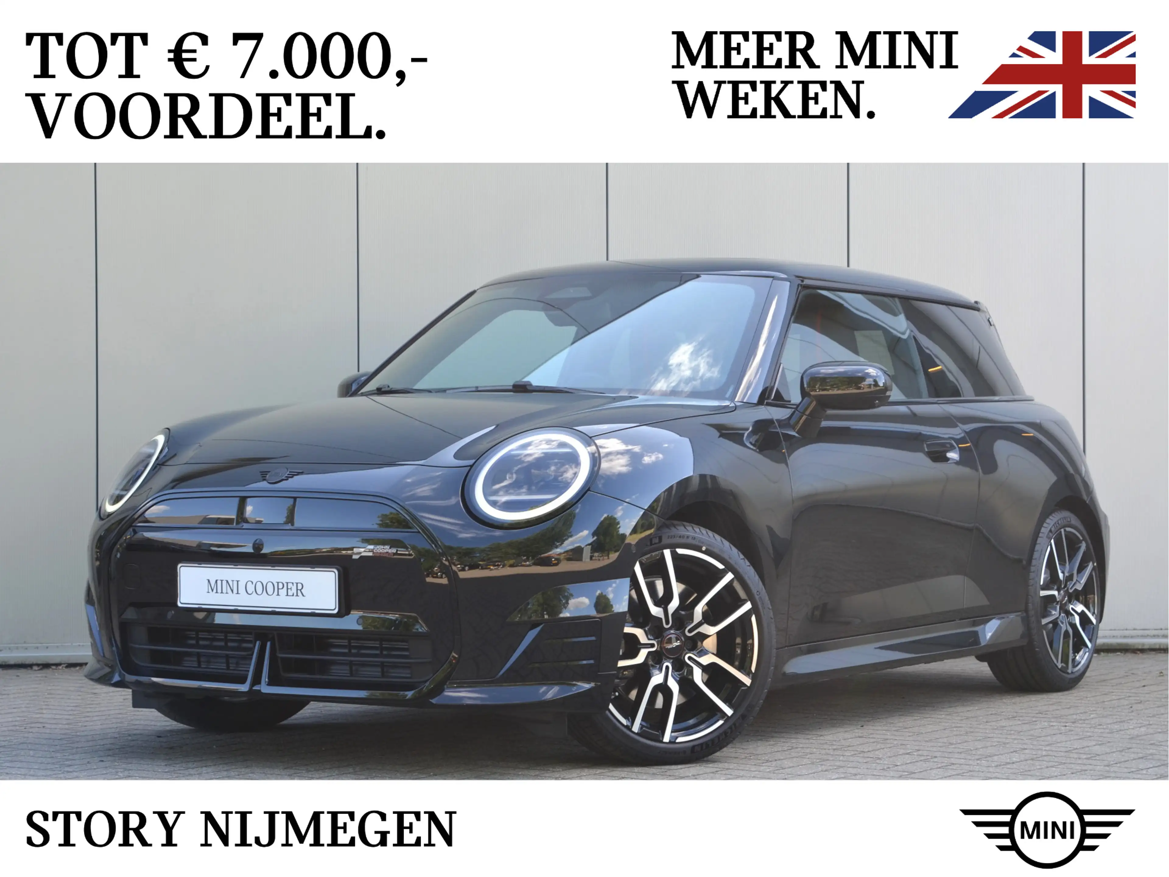 MINI Cooper E Hatchback / JCW / Pakket XL / 18 inch JCW Lap Spok
