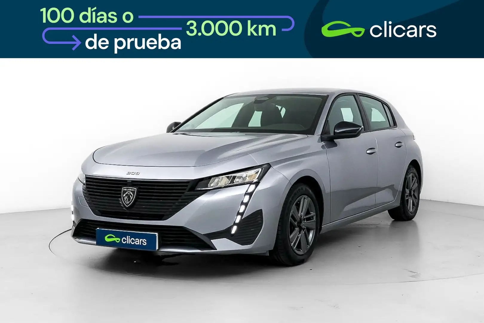 Peugeot 308 1.2 PureTech S&S Active Pack 130 Plateado - 1