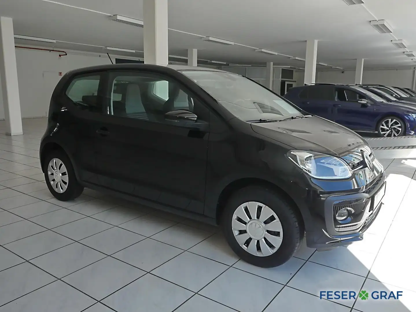 Volkswagen up! 1.0 Maps&More Klima,SiHz,El.Sp.beheizt,BT Schwarz - 2