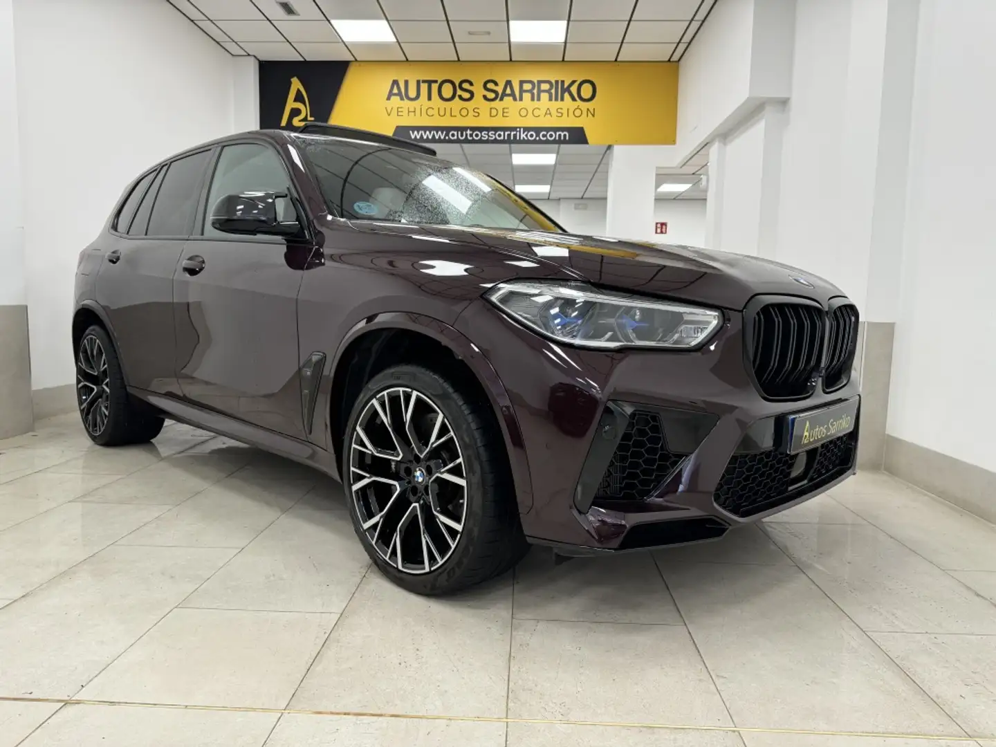 BMW X5 M Competition Paars - 2