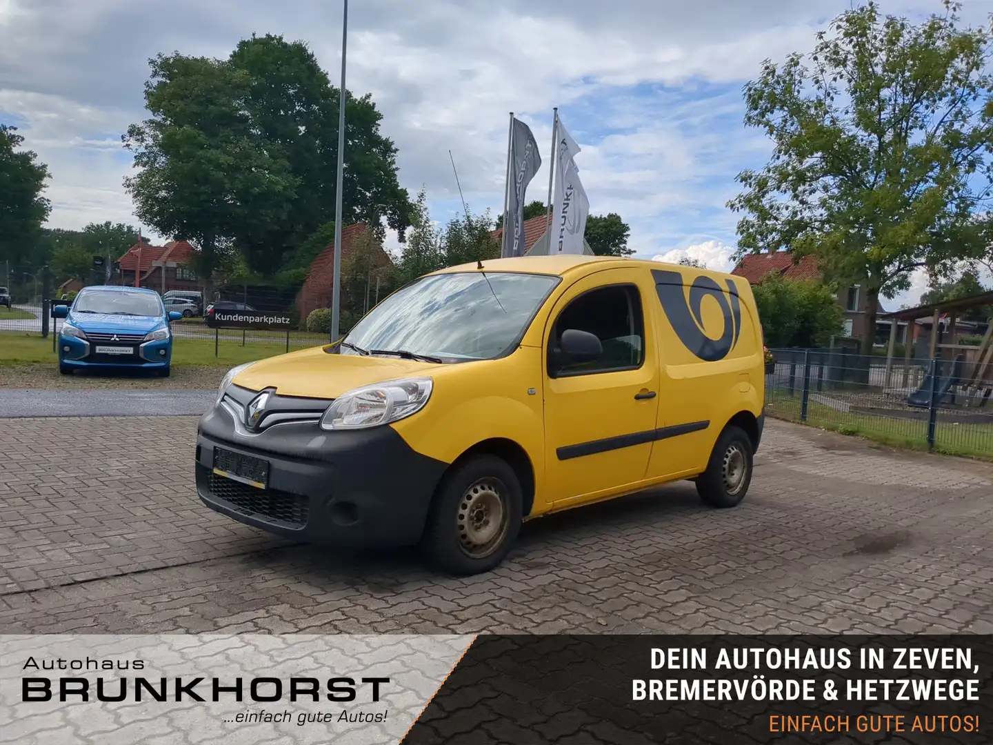 Renault Kangoo Rapid dCi 90 Energy Klima RFK Gelb - 1