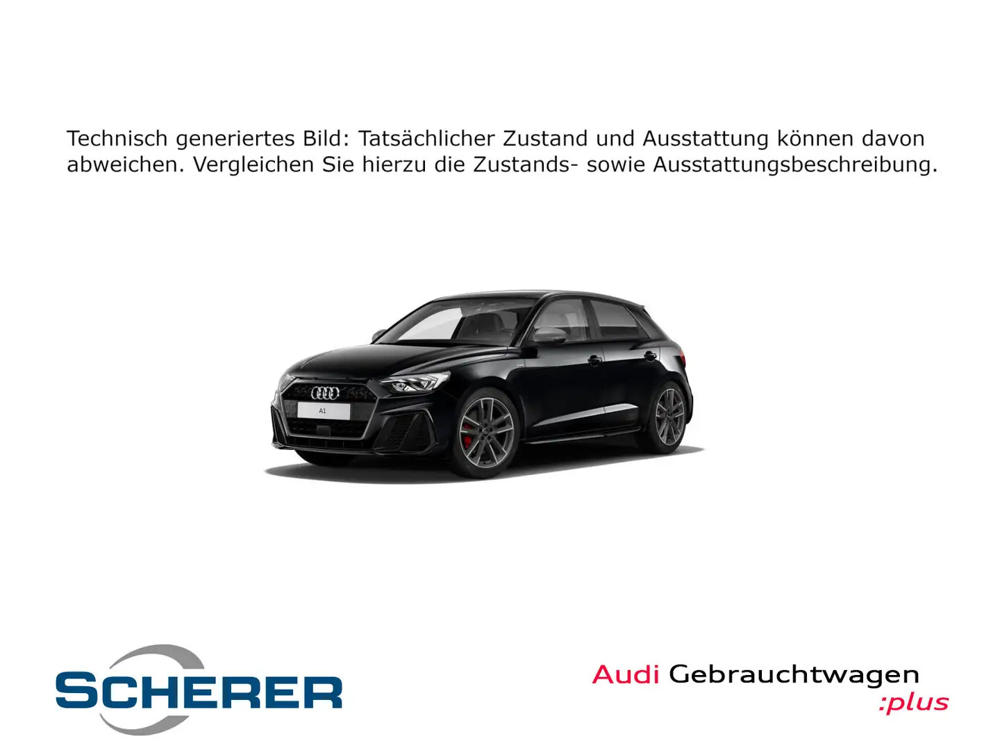 Audi A1 S line 40 TFSI S tronic B&O NAVI+ V Schwarz - 1