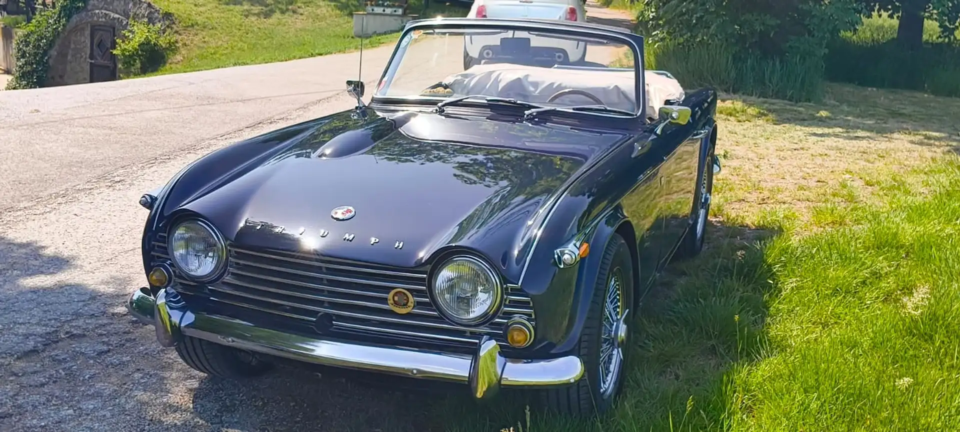 Triumph TR4 A IRS Blau - 2