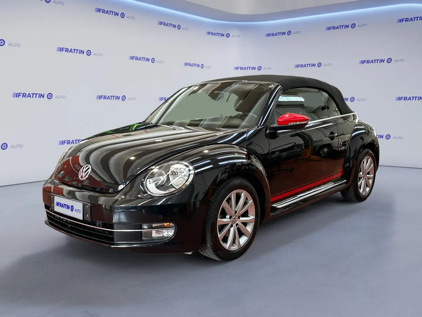Volkswagen Maggiolino Cabrio 1.2 TSI Design BlueMotion Technology Nero - 1