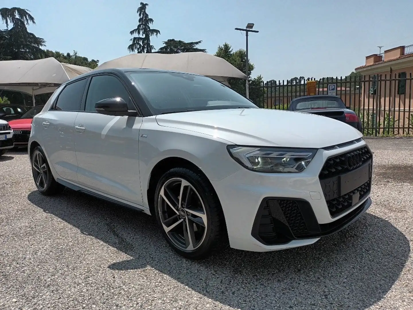 Audi A1 SPB 30 TFSI BLACK-LINE 116CV CARPLAY LED"17 Bianco - 1