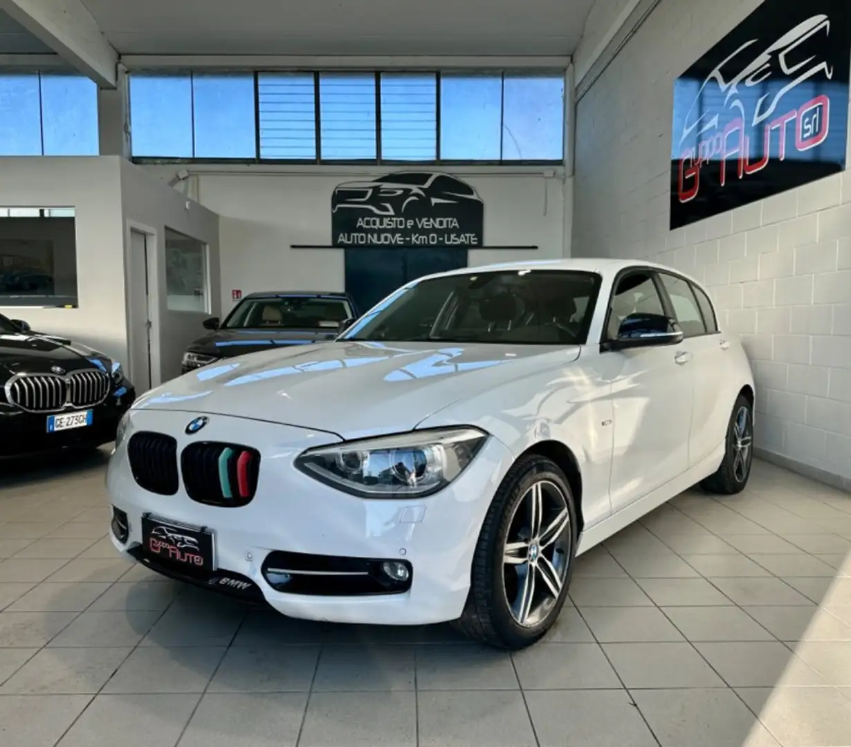 BMW 120 d 5p. Sport Bianco - 1