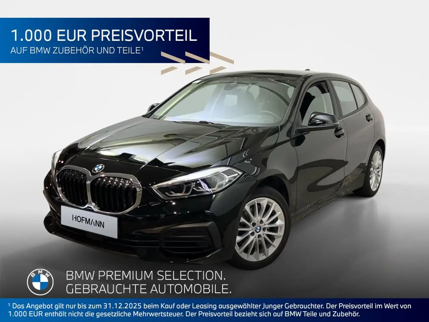 BMW 116 Advantage Noir - 1
