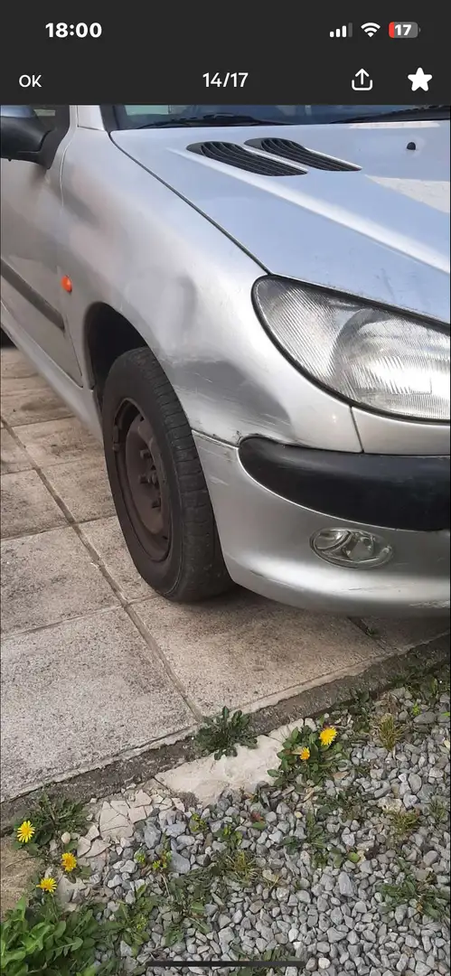 Peugeot 206 1.4i XT Zilver - 2