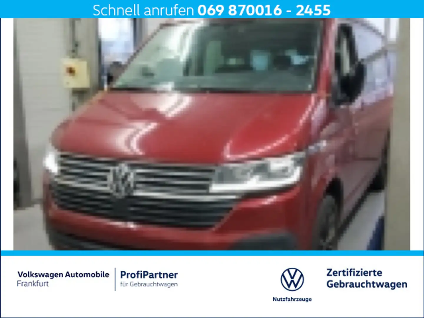Volkswagen T6.1 California T6.1  California 2.0 TDI DSG Bea Rot - 1