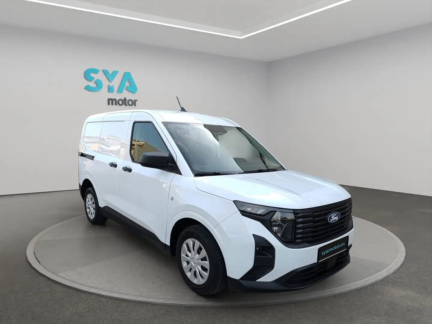Ford Transit Courier Van Wit - 1