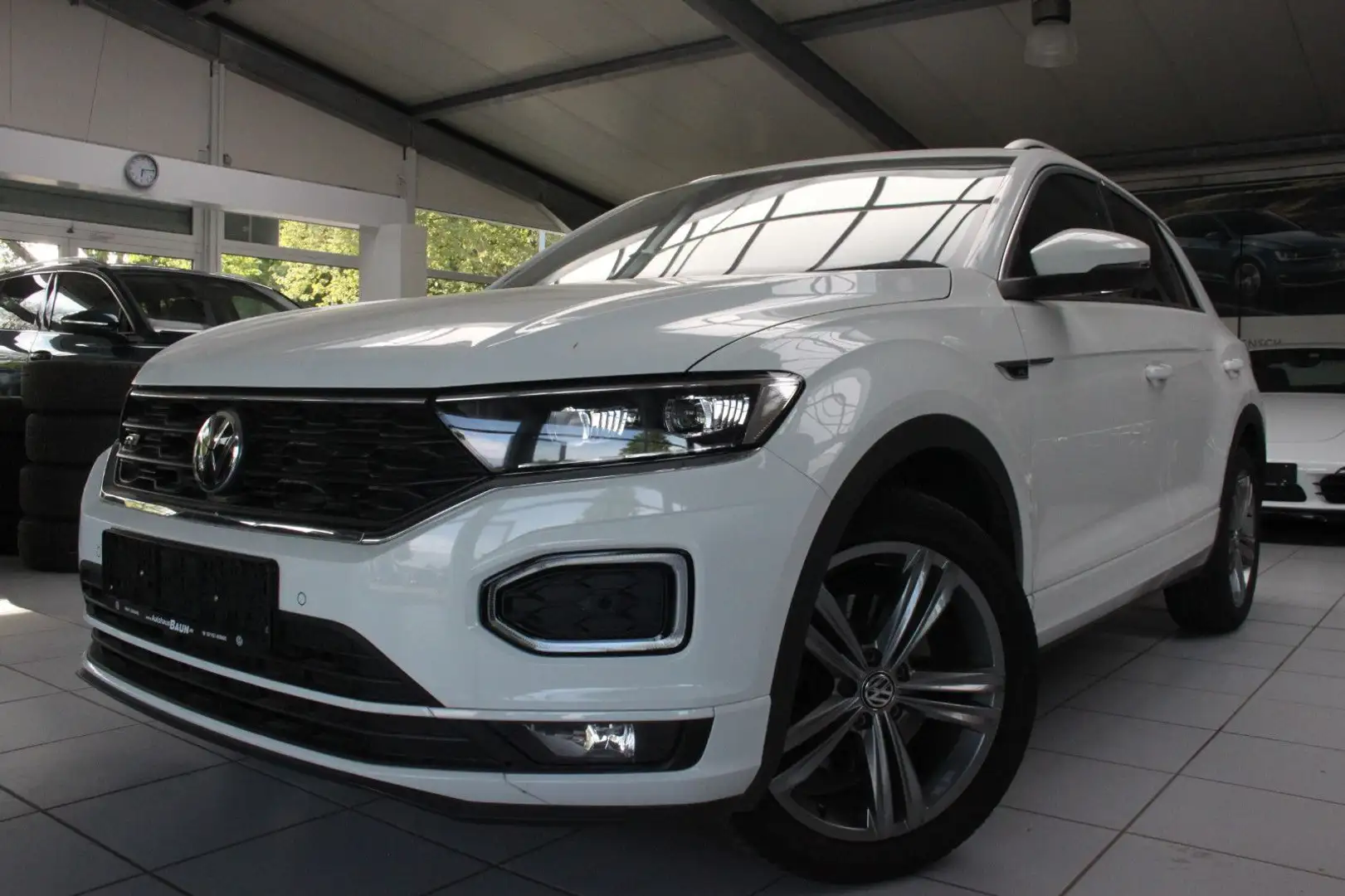 Volkswagen T-Roc /SPORT/DSG/2xR-LINE/PANO/ASSIST+/ALU18"/ELE Blanc - 2