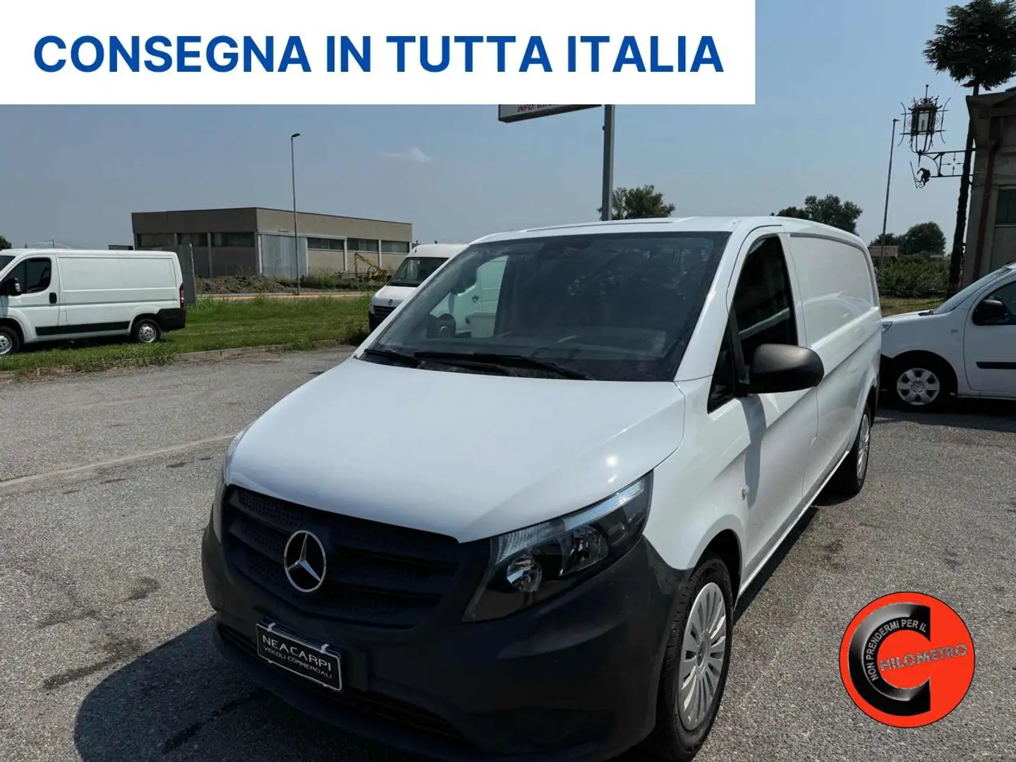 Mercedes-Benz Vito 2.2 114 CDI PL FURGONE EXTRA-LONG-RUOTE RAGGIO 17! Weiß - 1