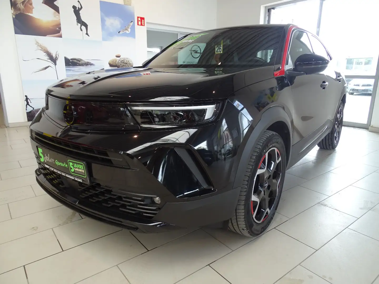 Opel Mokka 1.2 Turbo GS LINE LED+Winterp.+2xKlima+LM Schwarz - 2