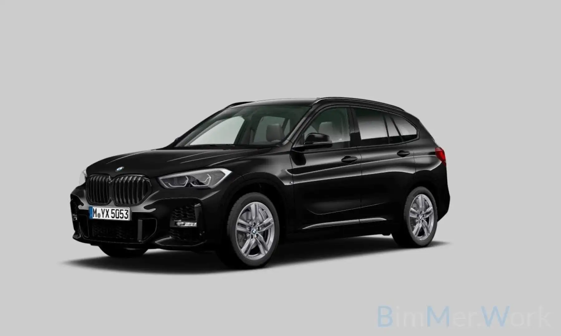 BMW X1 M Sport ParkAs DAB HiFi Teilleder 18Zol Schwarz - 1