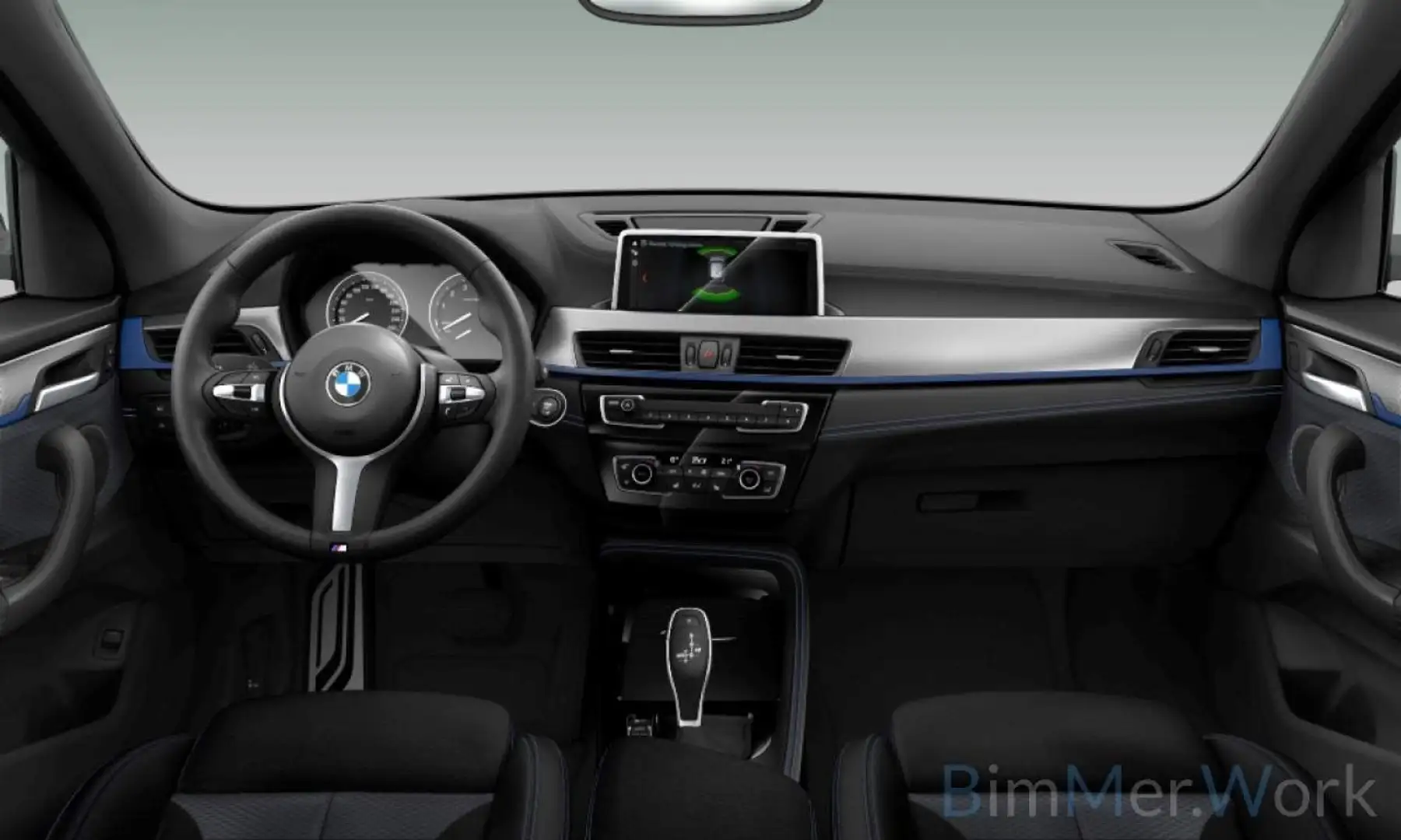 BMW X1 M Sport ParkAs DAB HiFi Teilleder 18Zol Schwarz - 2