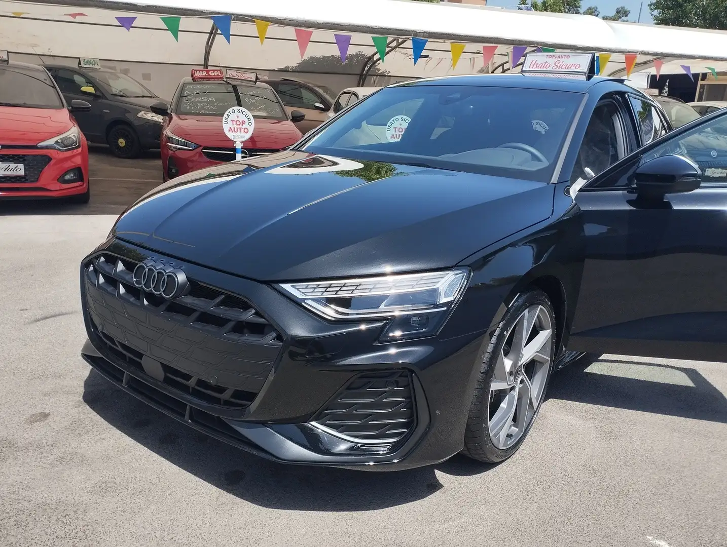 Audi A3 NUOVA A3. 20.TDI SPORT BECK S-LINE BLACK Nero - 2