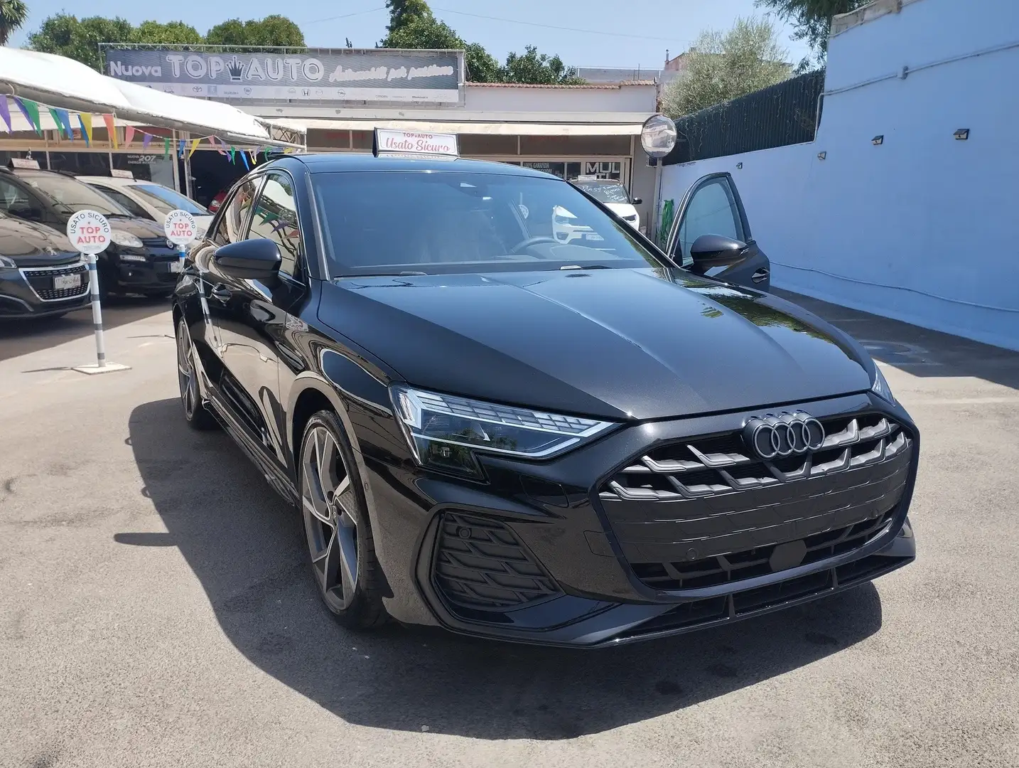 Audi A3 NUOVA A3. 20.TDI SPORT BECK S-LINE BLACK Nero - 1