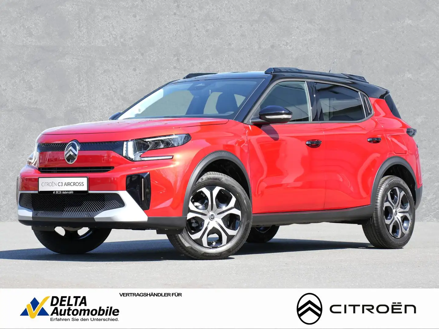 Citroen C3 Aircross Turbo 100 PLUS Kamera LED Carplay Rot - 1