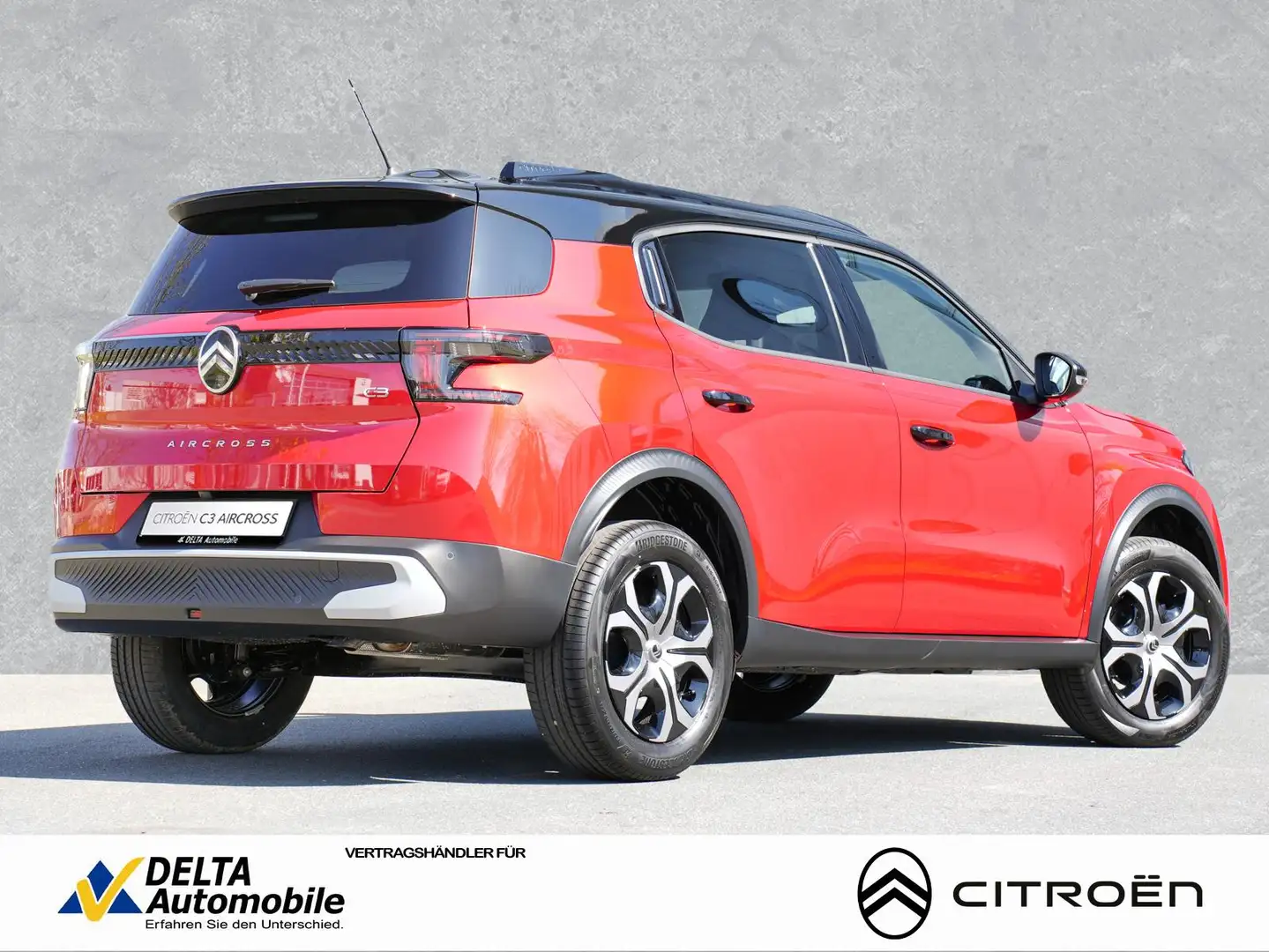 Citroen C3 Aircross Turbo 100 PLUS Kamera LED Carplay Rot - 2