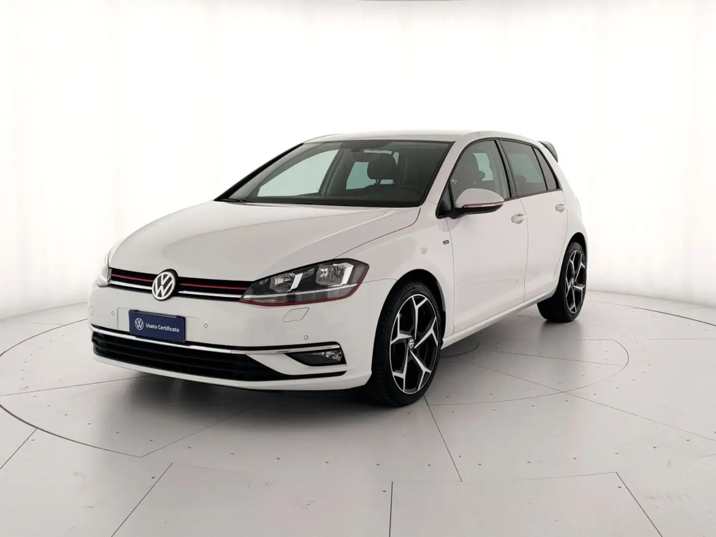 Volkswagen Golf 5p 1.6 tdi sport 115cv Білий - 1