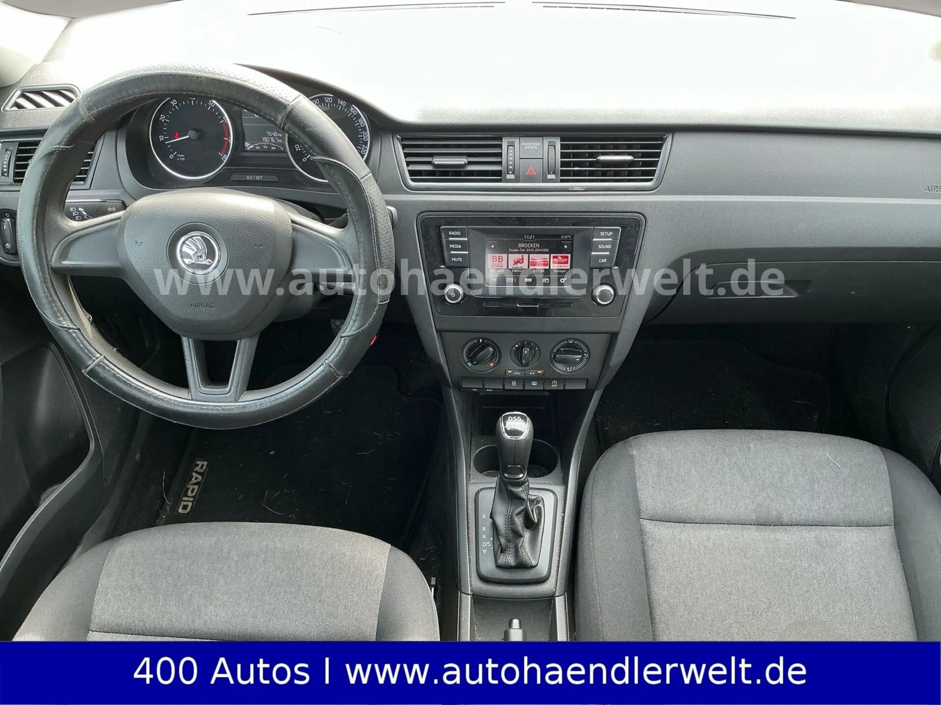 Skoda Rapid/Spaceback 1.2 TSI Automatik Klima Allwetter Alu PDC — photo 11