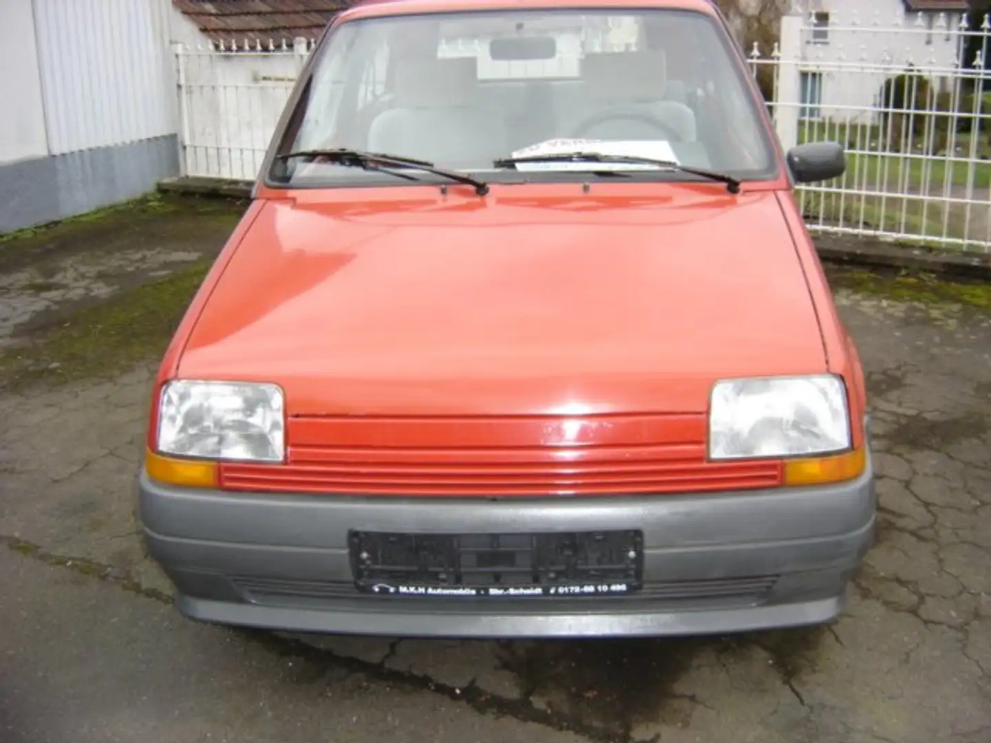 Renault R 5 Oldtimer mit H-Kennzeichen Rot - 1