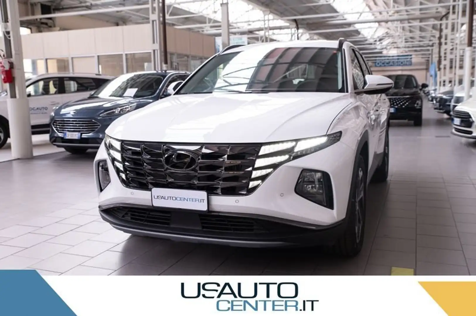Hyundai TUCSON III 2021 1.6 phev Exellence 4wd auto Bianco - 1
