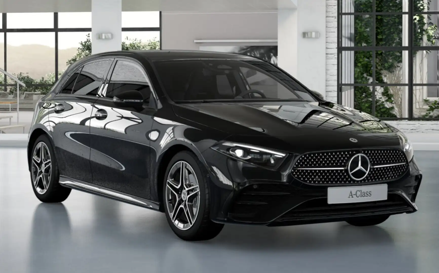 Mercedes-Benz A 180 d Kompaktlimousine Schwarz - 2